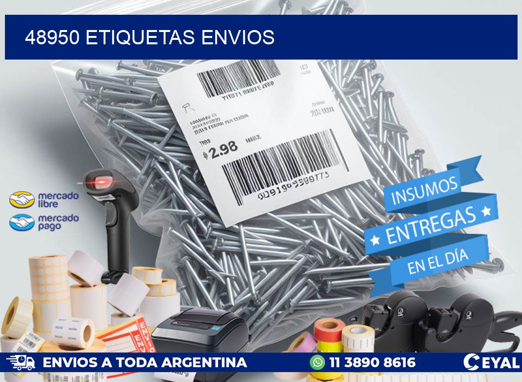 48950 Etiquetas envios