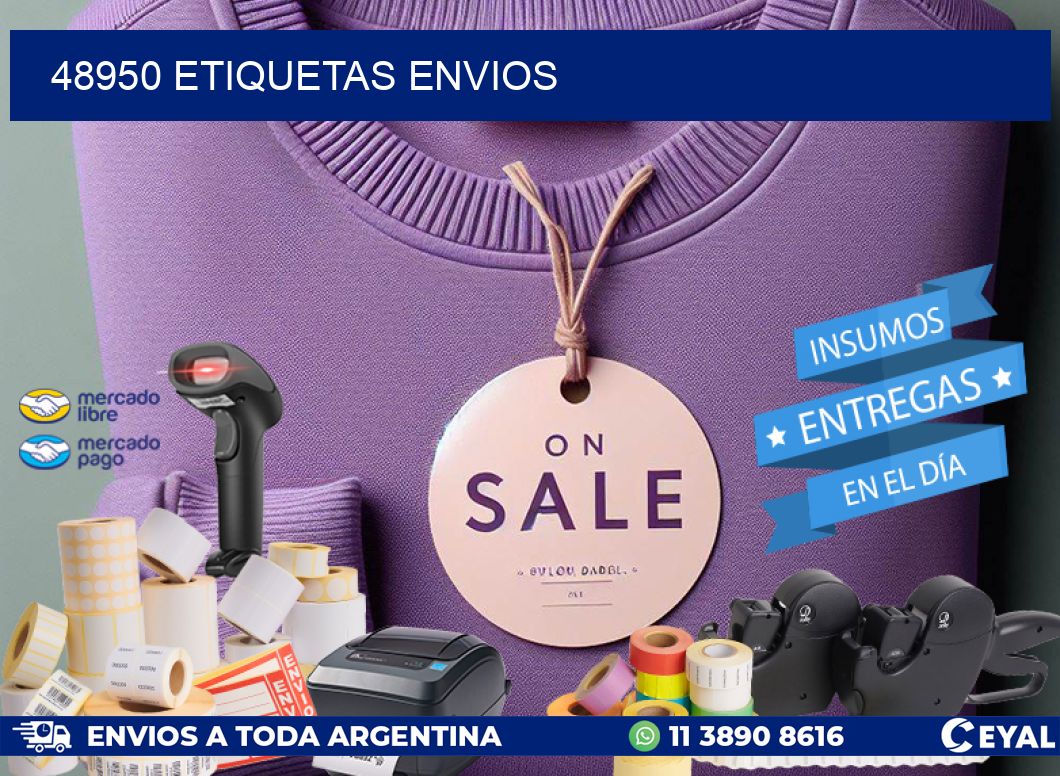 48950 Etiquetas envios