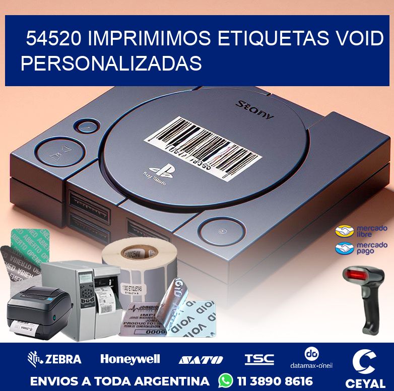 54520 IMPRIMIMOS ETIQUETAS VOID PERSONALIZADAS