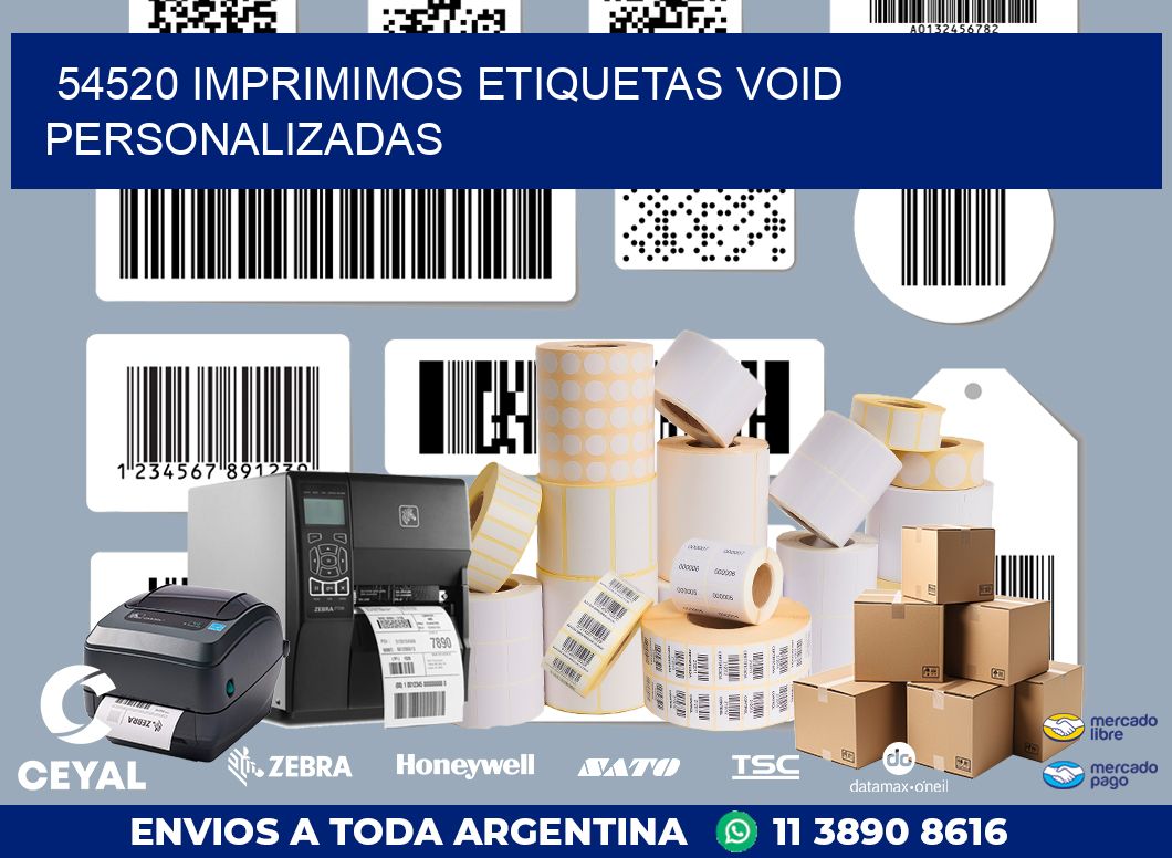 54520 IMPRIMIMOS ETIQUETAS VOID PERSONALIZADAS