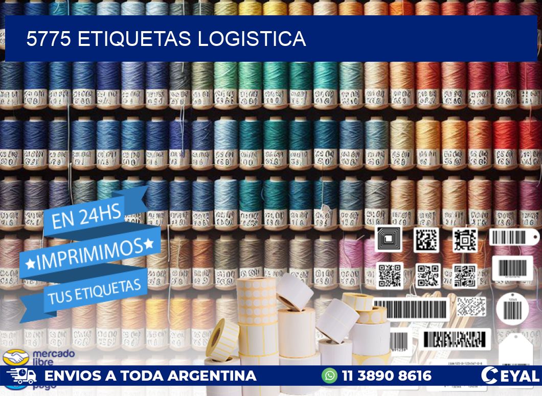 5775 etiquetas logistica