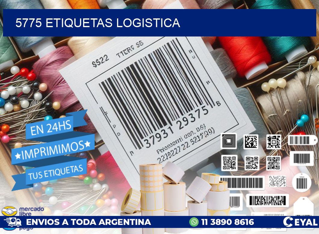 5775 etiquetas logistica