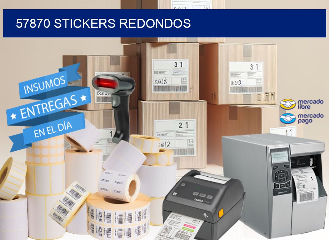 57870 STICKERS REDONDOS