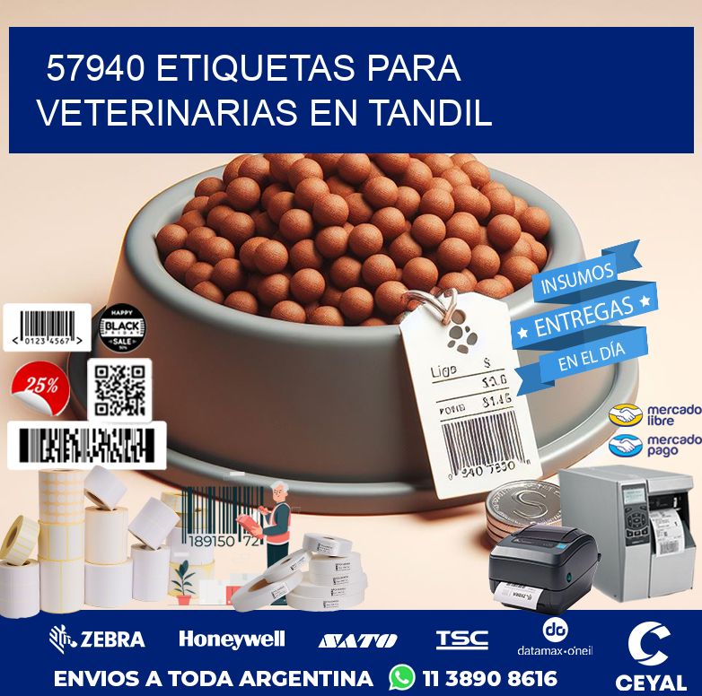 57940 ETIQUETAS PARA VETERINARIAS EN TANDIL