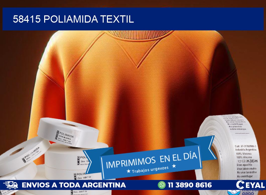 58415 POLIAMIDA TEXTIL