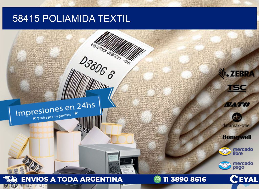 58415 POLIAMIDA TEXTIL