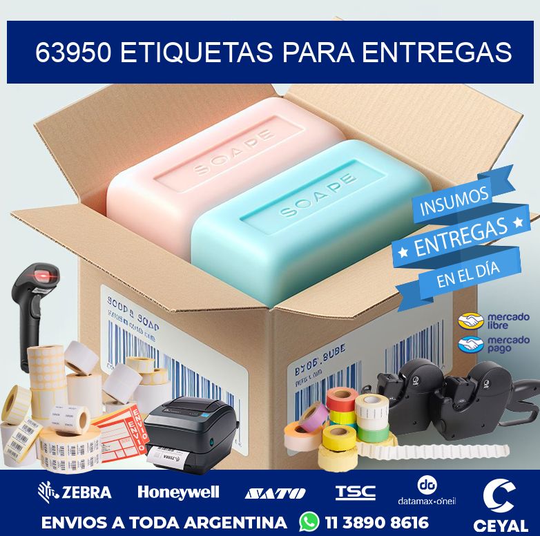 63950 ETIQUETAS PARA ENTREGAS