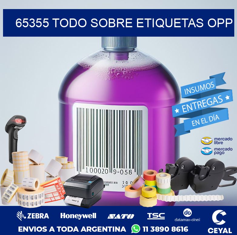 65355 TODO SOBRE ETIQUETAS OPP