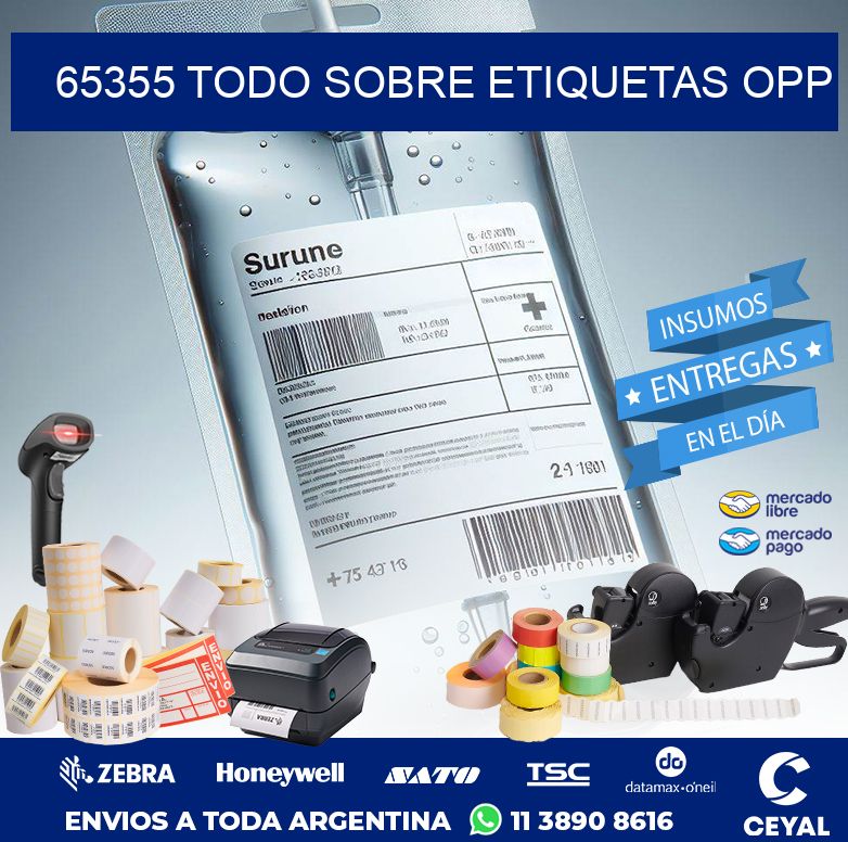 65355 TODO SOBRE ETIQUETAS OPP