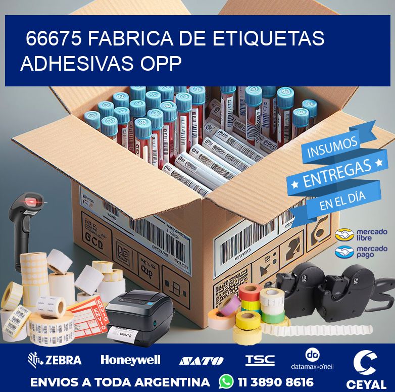 66675 FABRICA DE ETIQUETAS ADHESIVAS OPP
