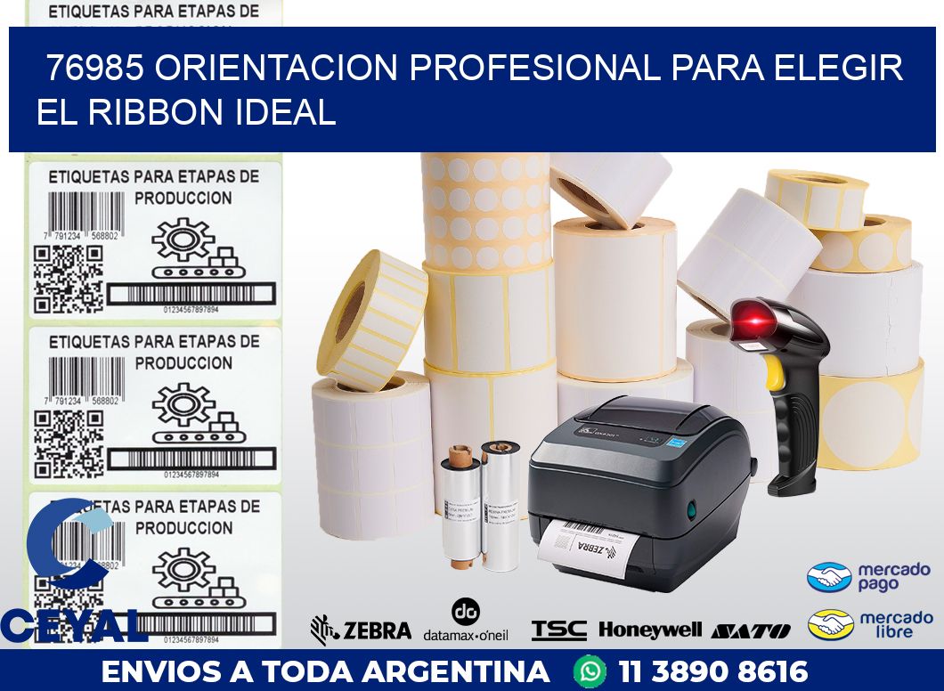 76985 ORIENTACION PROFESIONAL PARA ELEGIR EL RIBBON IDEAL