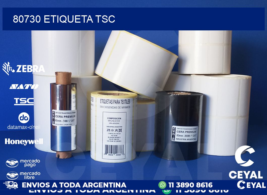80730 etiqueta tsc