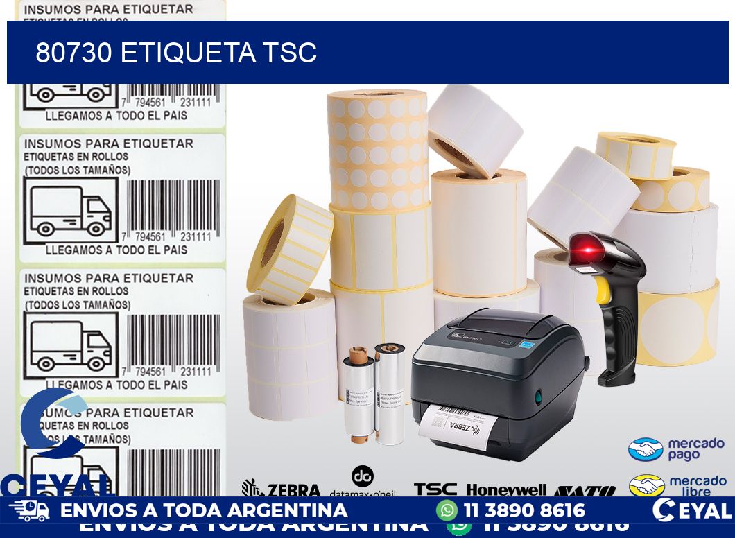 80730 etiqueta tsc