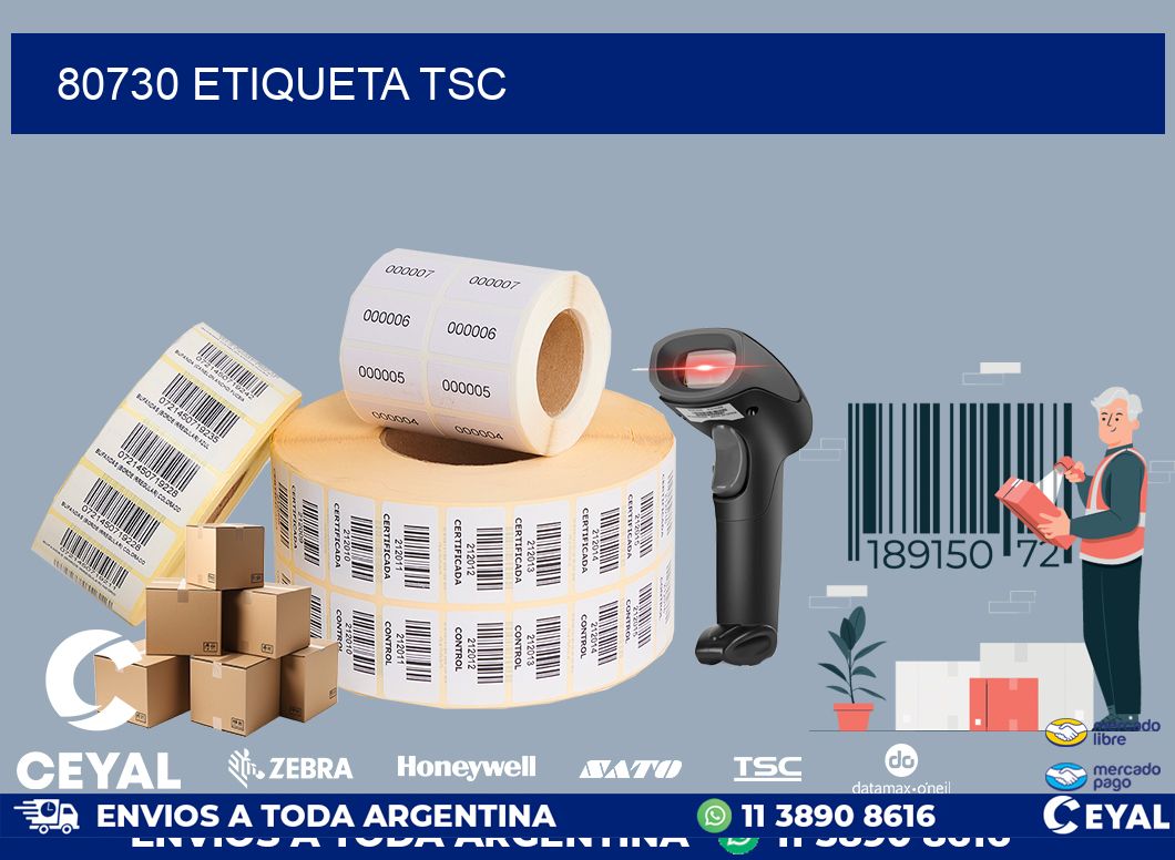 80730 etiqueta tsc