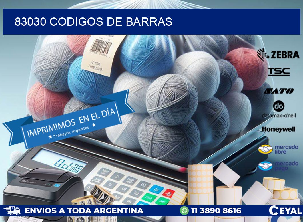 83030 codigos de barras