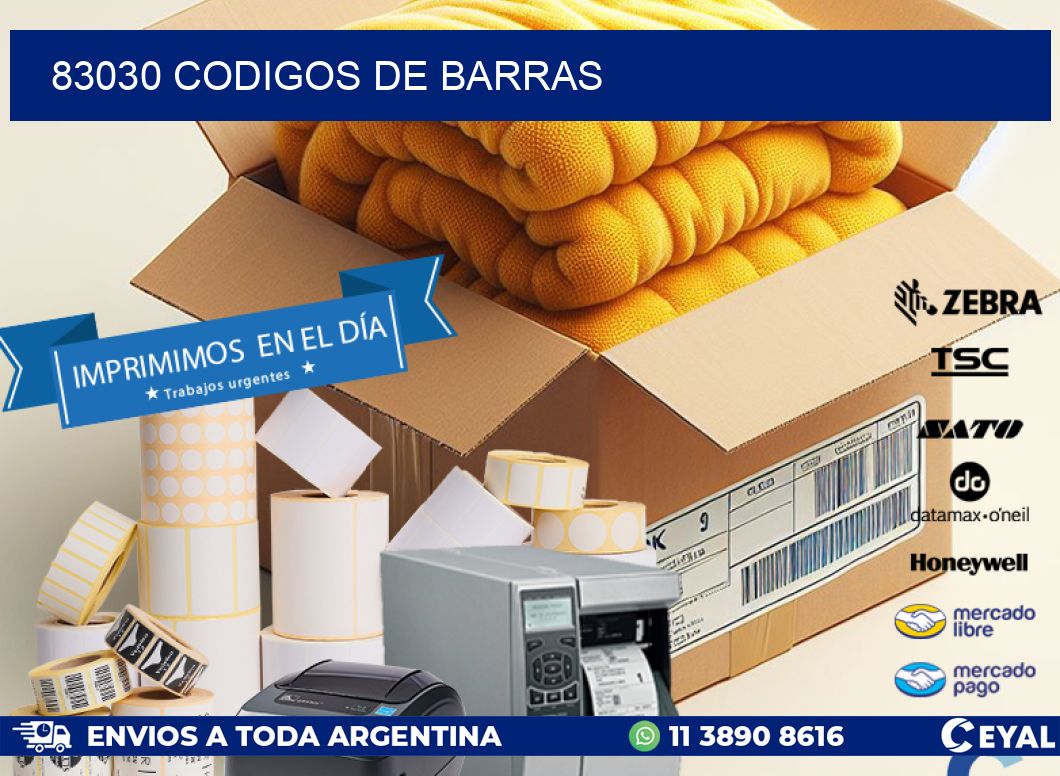 83030 codigos de barras