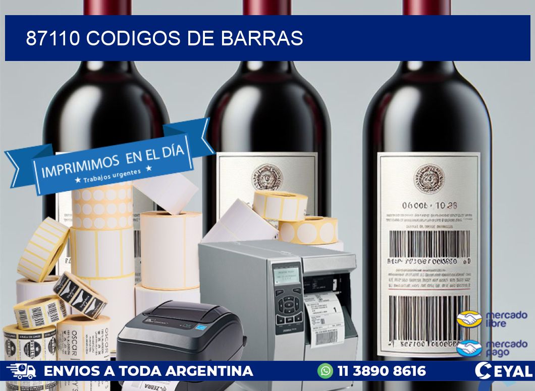 87110 codigos de barras