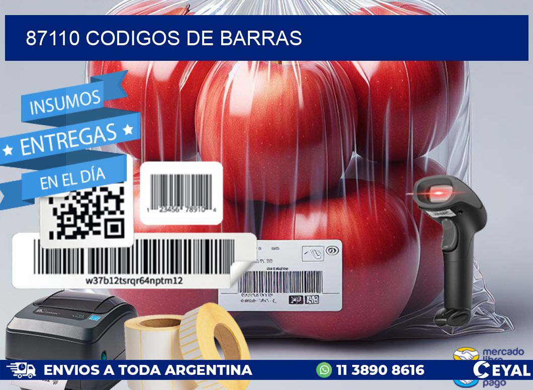 87110 codigos de barras