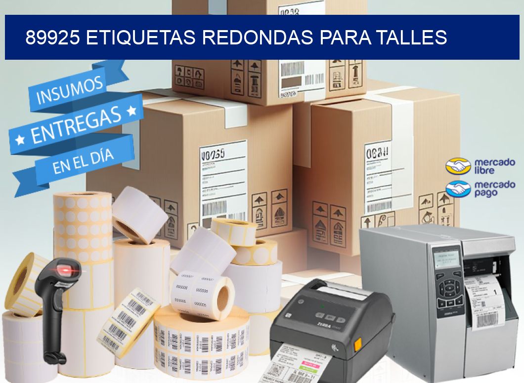 89925 ETIQUETAS REDONDAS PARA TALLES