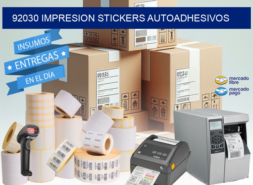 92030 Impresion stickers autoadhesivos