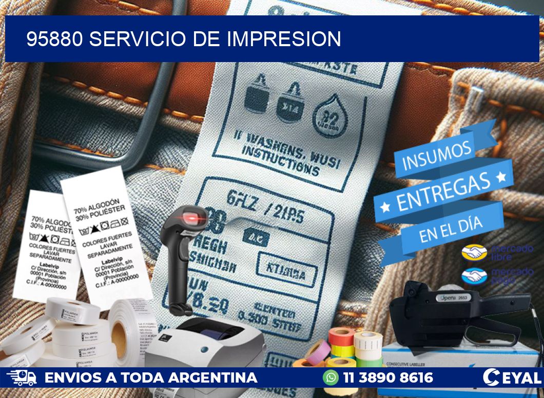 95880 SERVICIO DE IMPRESION