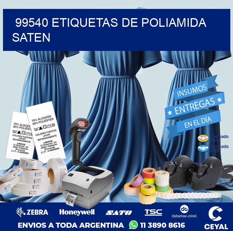 99540 ETIQUETAS DE POLIAMIDA SATEN