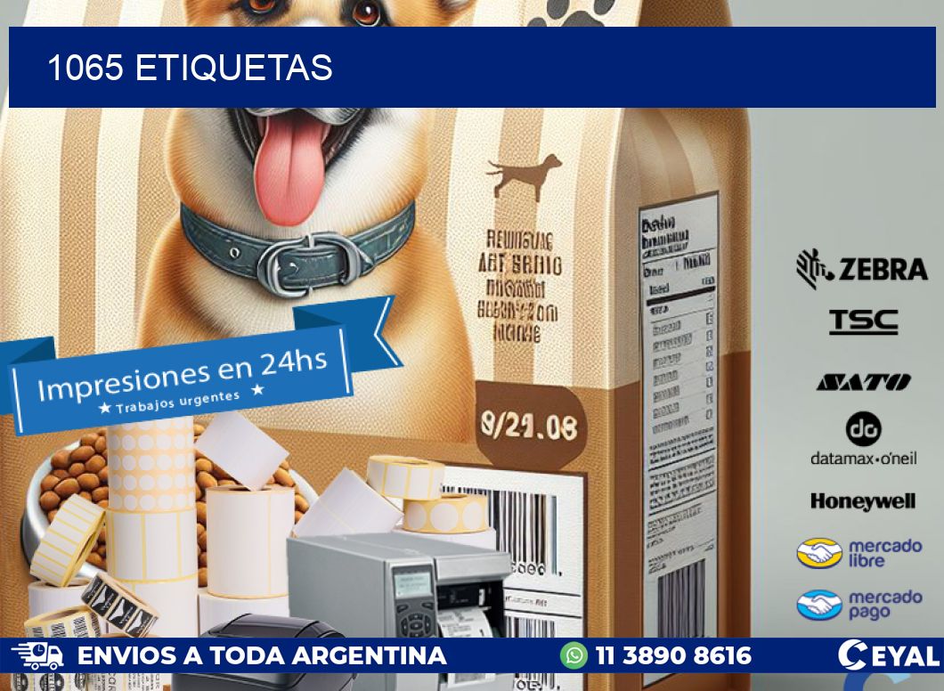 1065 ETIQUETAS