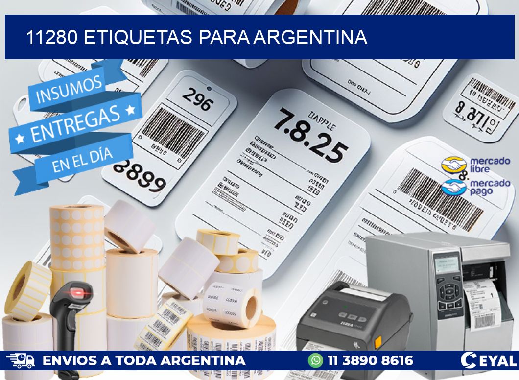 11280 ETIQUETAS PARA ARGENTINA
