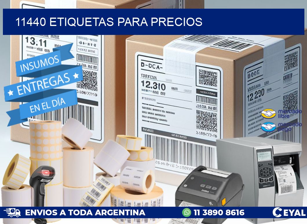 11440 ETIQUETAS PARA PRECIOS