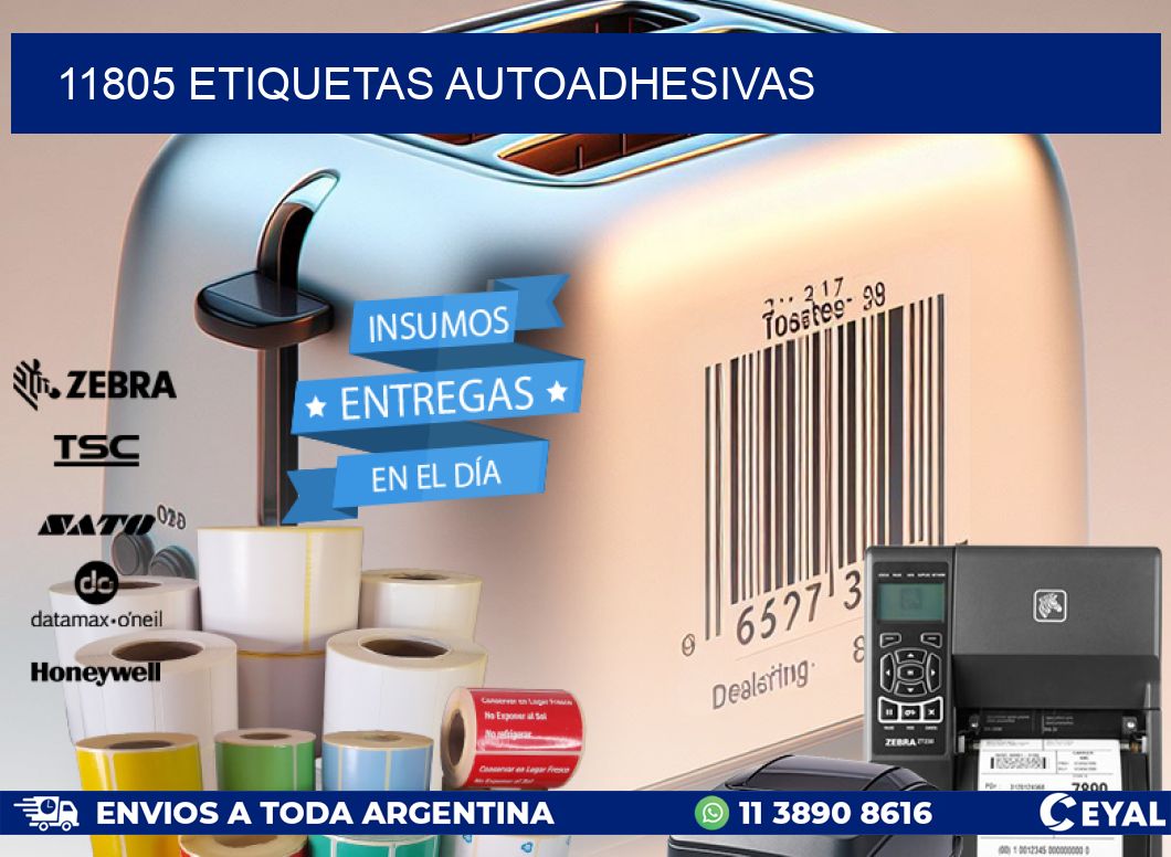 11805 ETIQUETAS AUTOADHESIVAS