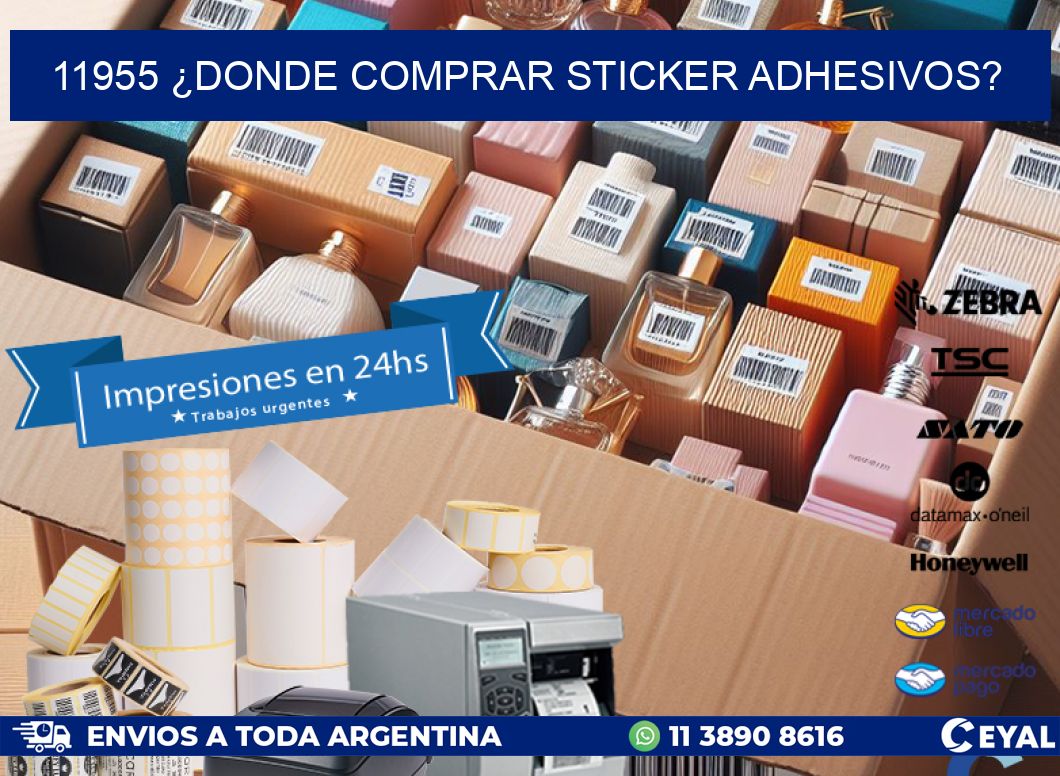 11955 ¿DONDE COMPRAR STICKER ADHESIVOS?