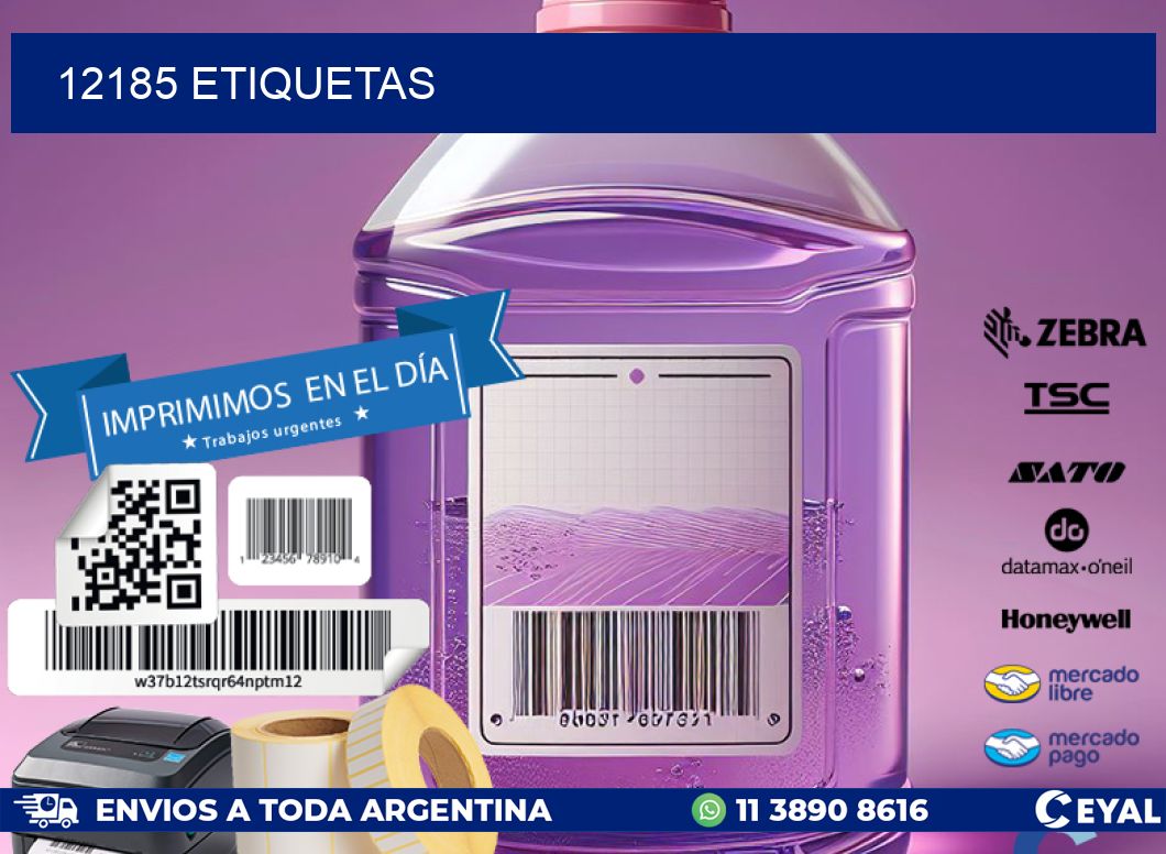12185 ETIQUETAS