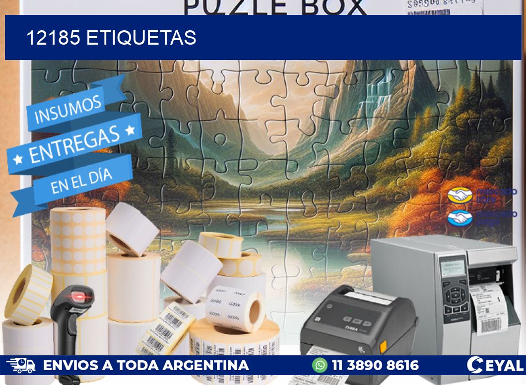 12185 ETIQUETAS