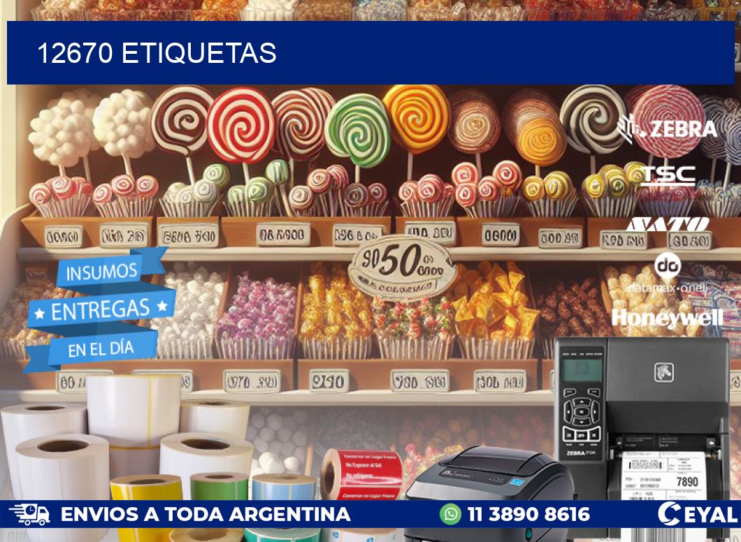 12670 ETIQUETAS