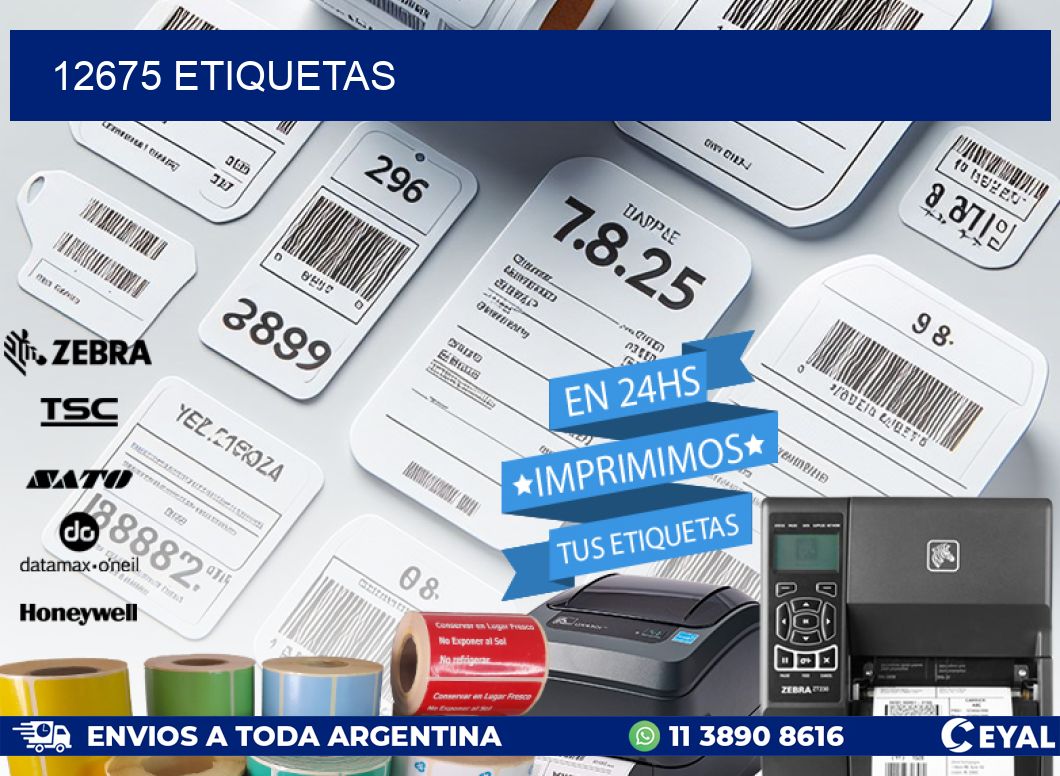 12675 ETIQUETAS