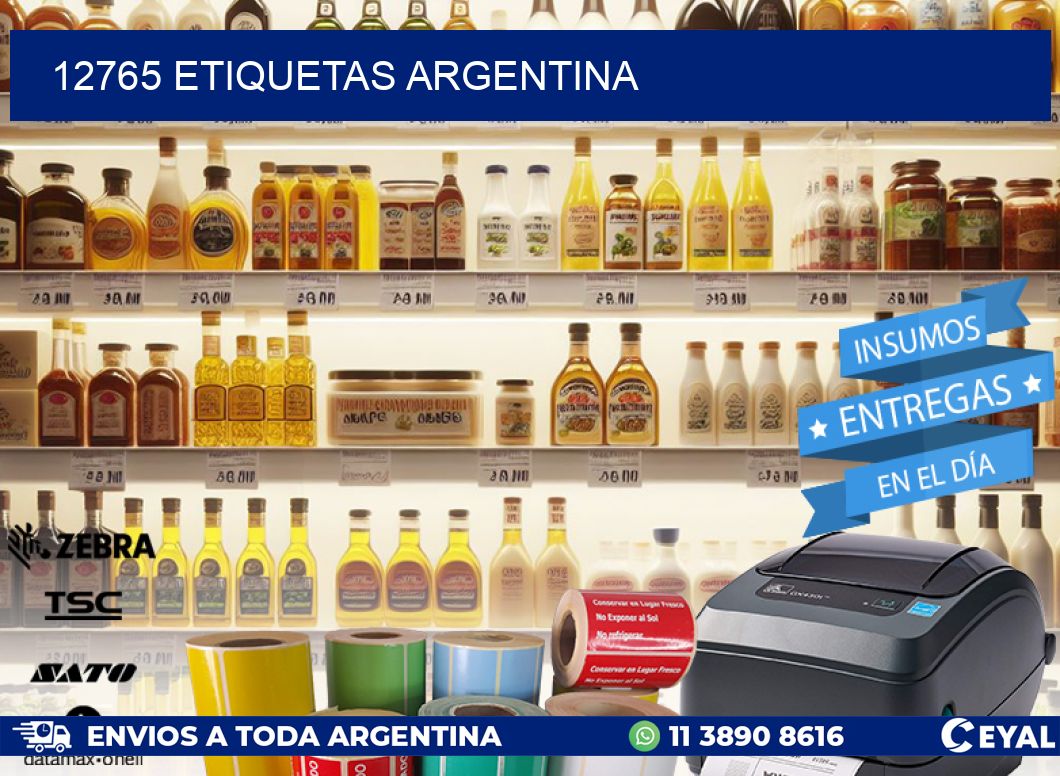 12765 ETIQUETAS ARGENTINA