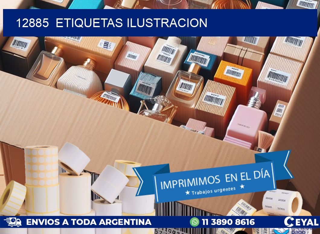 12885  ETIQUETAS ILUSTRACION