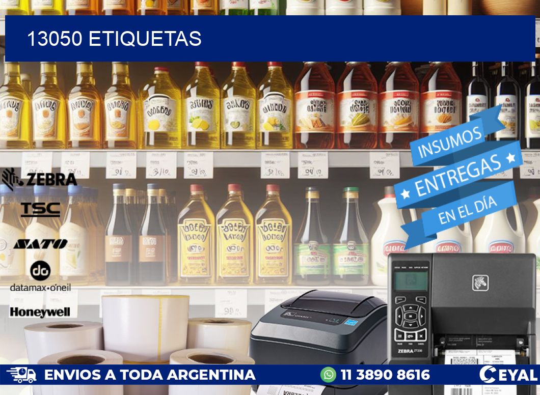 13050 ETIQUETAS
