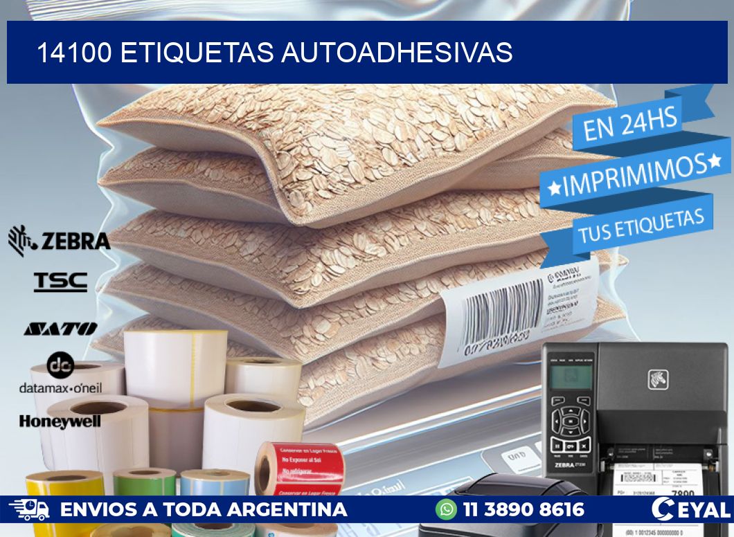 14100 ETIQUETAS AUTOADHESIVAS
