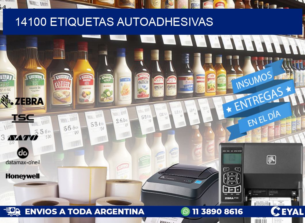 14100 ETIQUETAS AUTOADHESIVAS