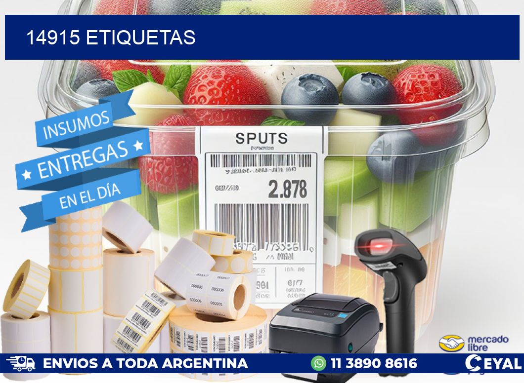 14915 ETIQUETAS