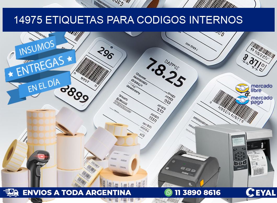 14975 ETIQUETAS PARA CODIGOS INTERNOS