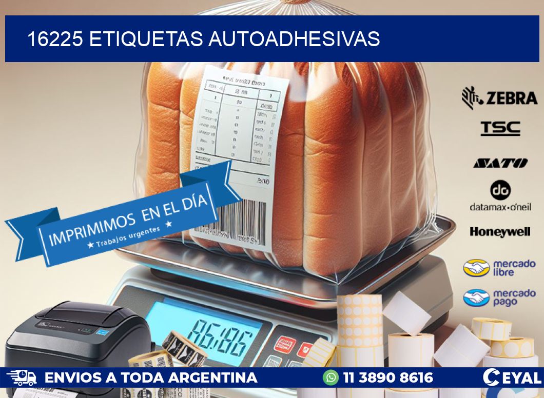16225 ETIQUETAS AUTOADHESIVAS