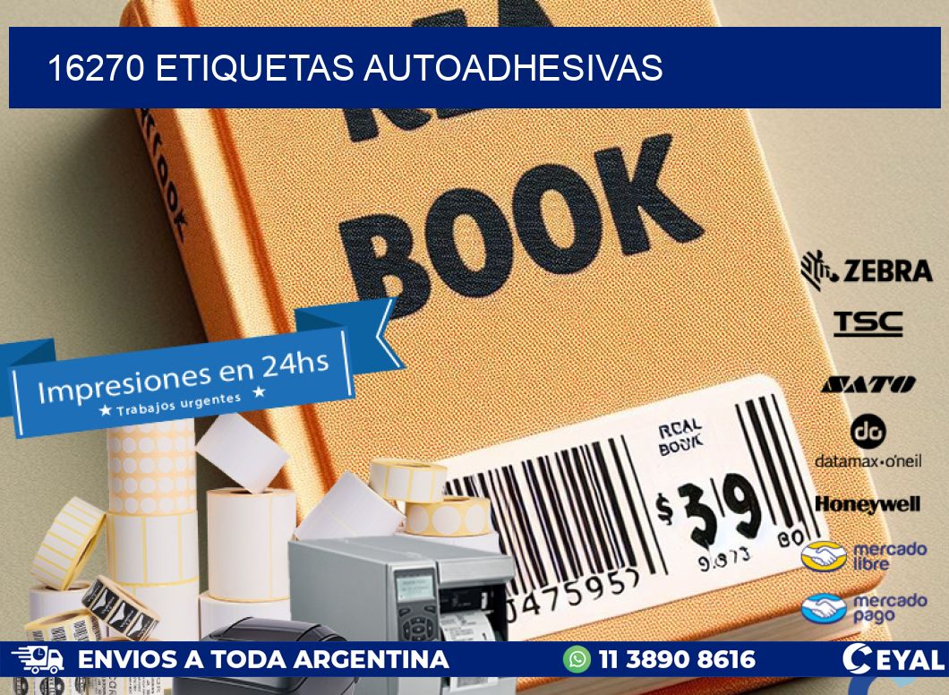 16270 ETIQUETAS AUTOADHESIVAS