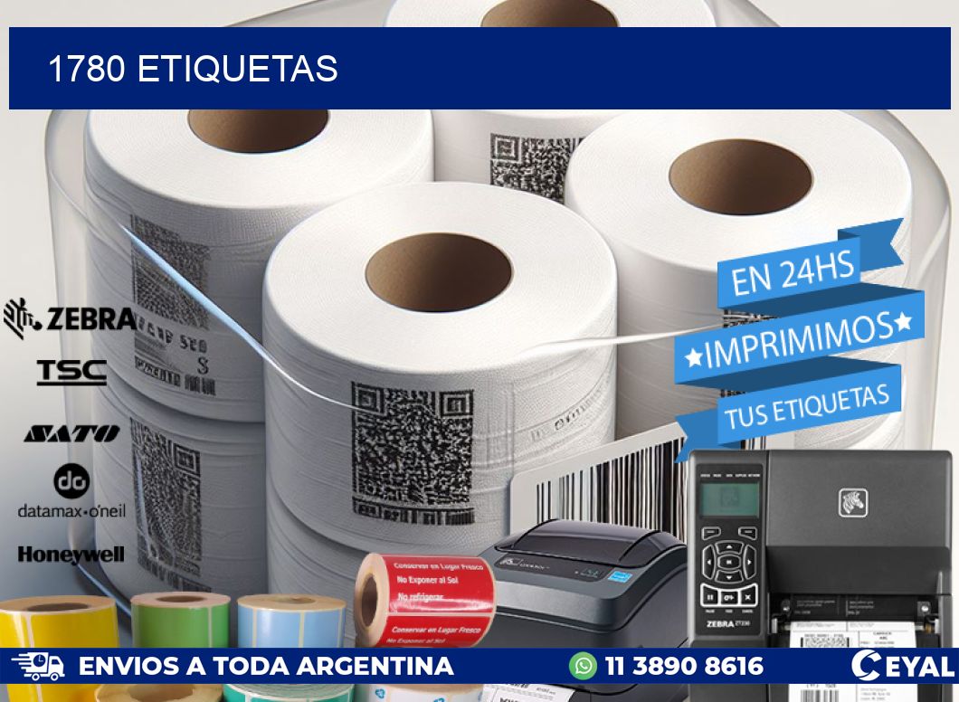 1780 ETIQUETAS