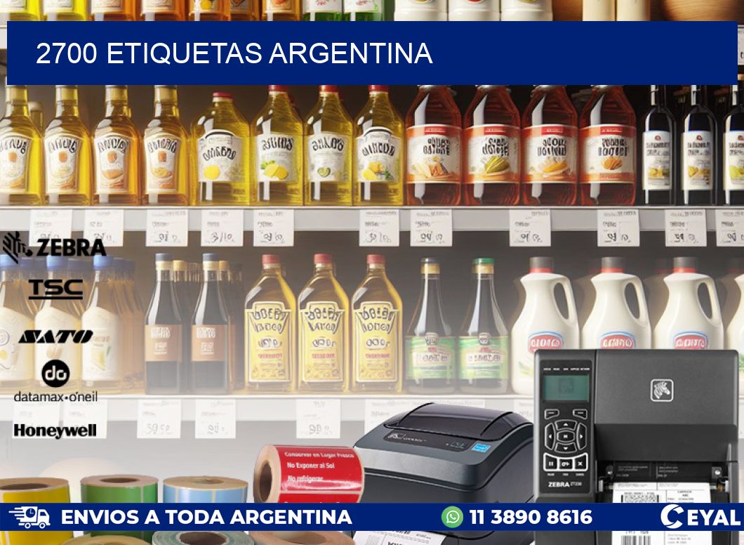 2700 ETIQUETAS ARGENTINA