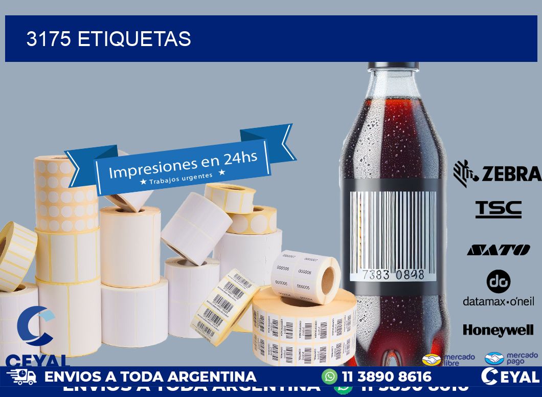 3175 ETIQUETAS