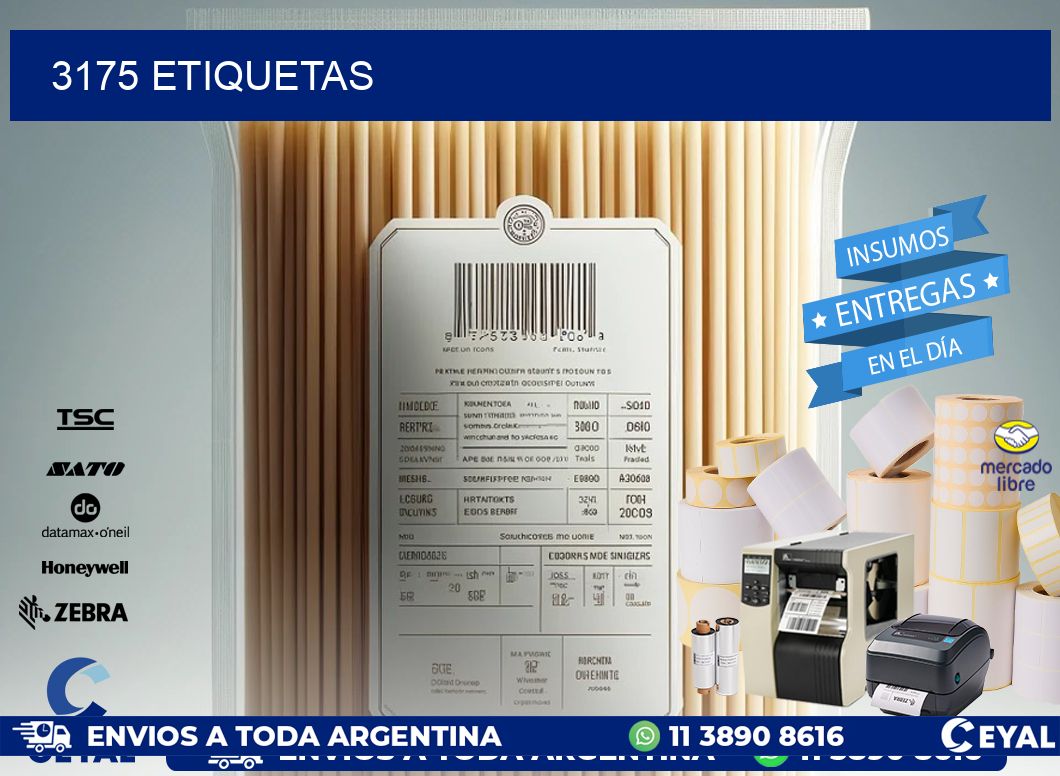 3175 ETIQUETAS