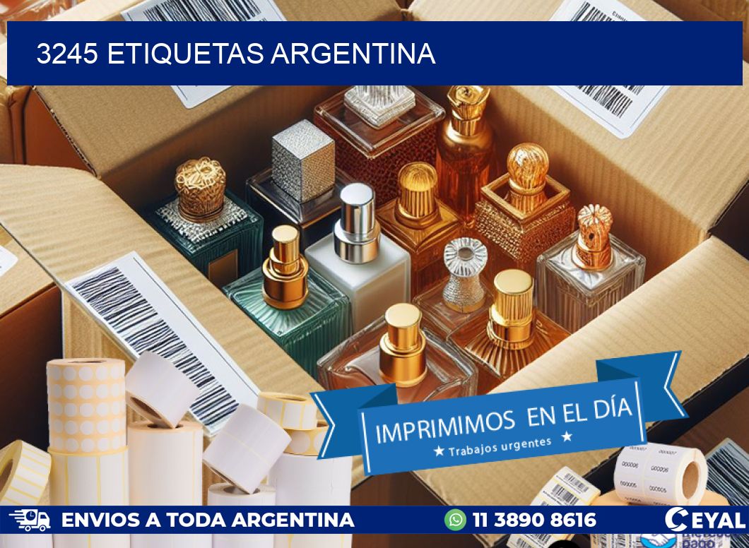 3245 ETIQUETAS ARGENTINA