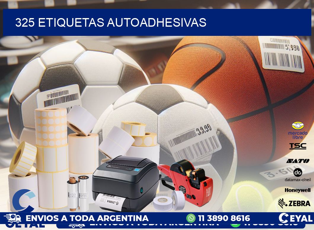 325 ETIQUETAS AUTOADHESIVAS